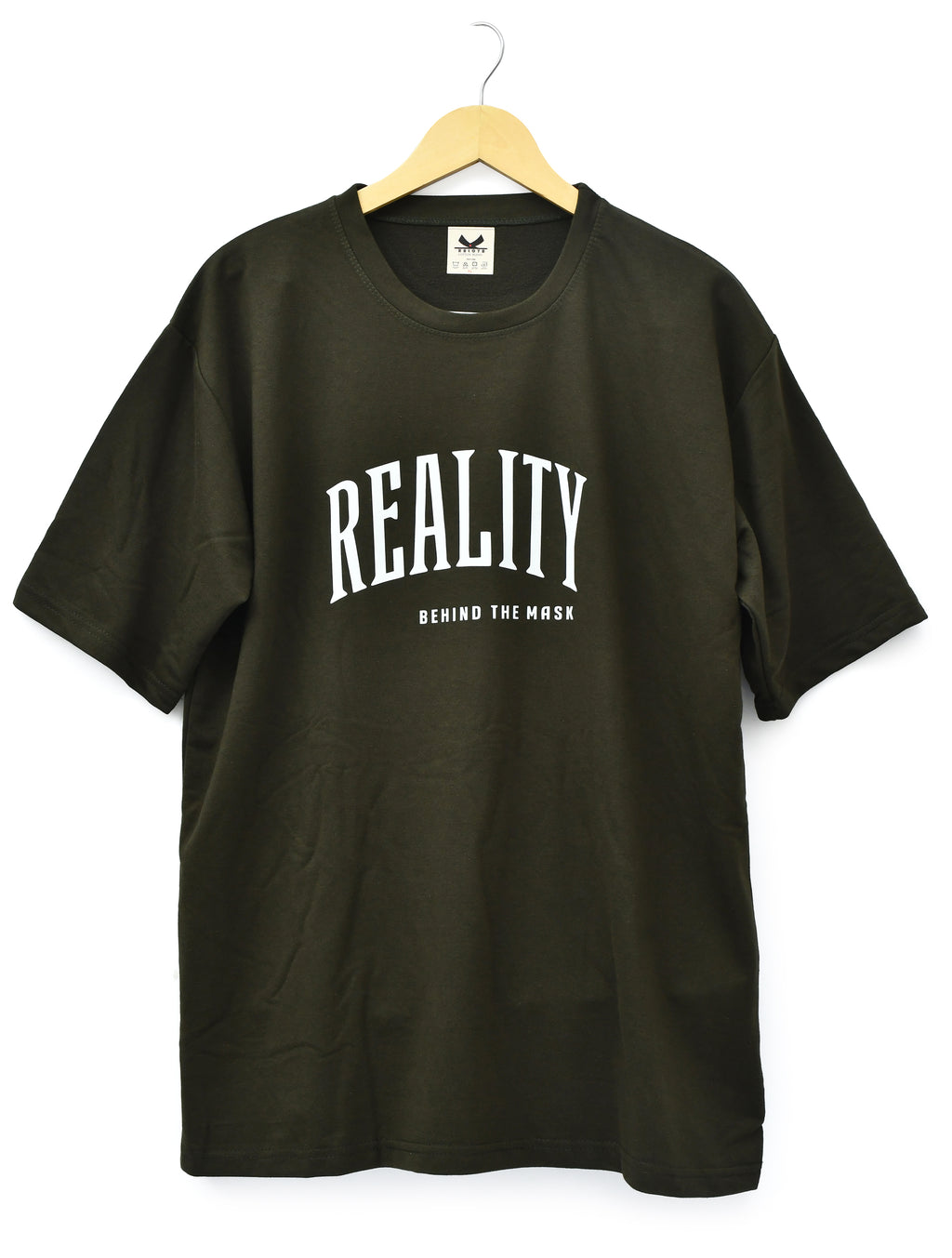 Kaloth oversized men's Black reality printed T-shirt